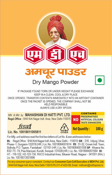 MDH-Amchur Powder | Dry Mango Powder - 100gm
